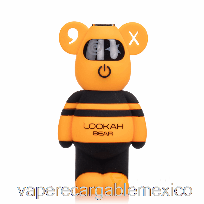Vape Recargable Lookah Bear 510 Batería Naranja
